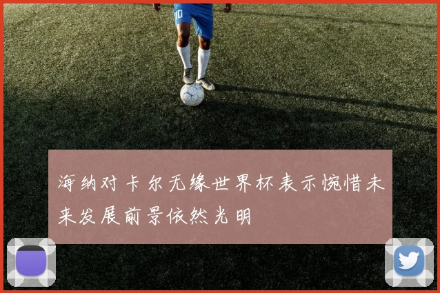 海纳对卡尔无缘世界杯表示惋惜未来发展前景依然光明